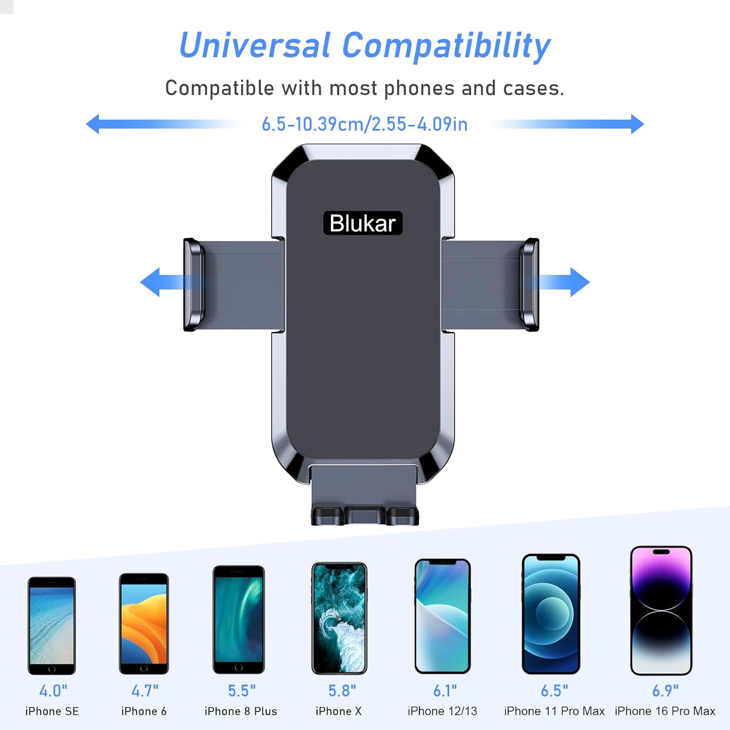 Thumbnail 6 de Blukar Car Phone Holder 360° rotation