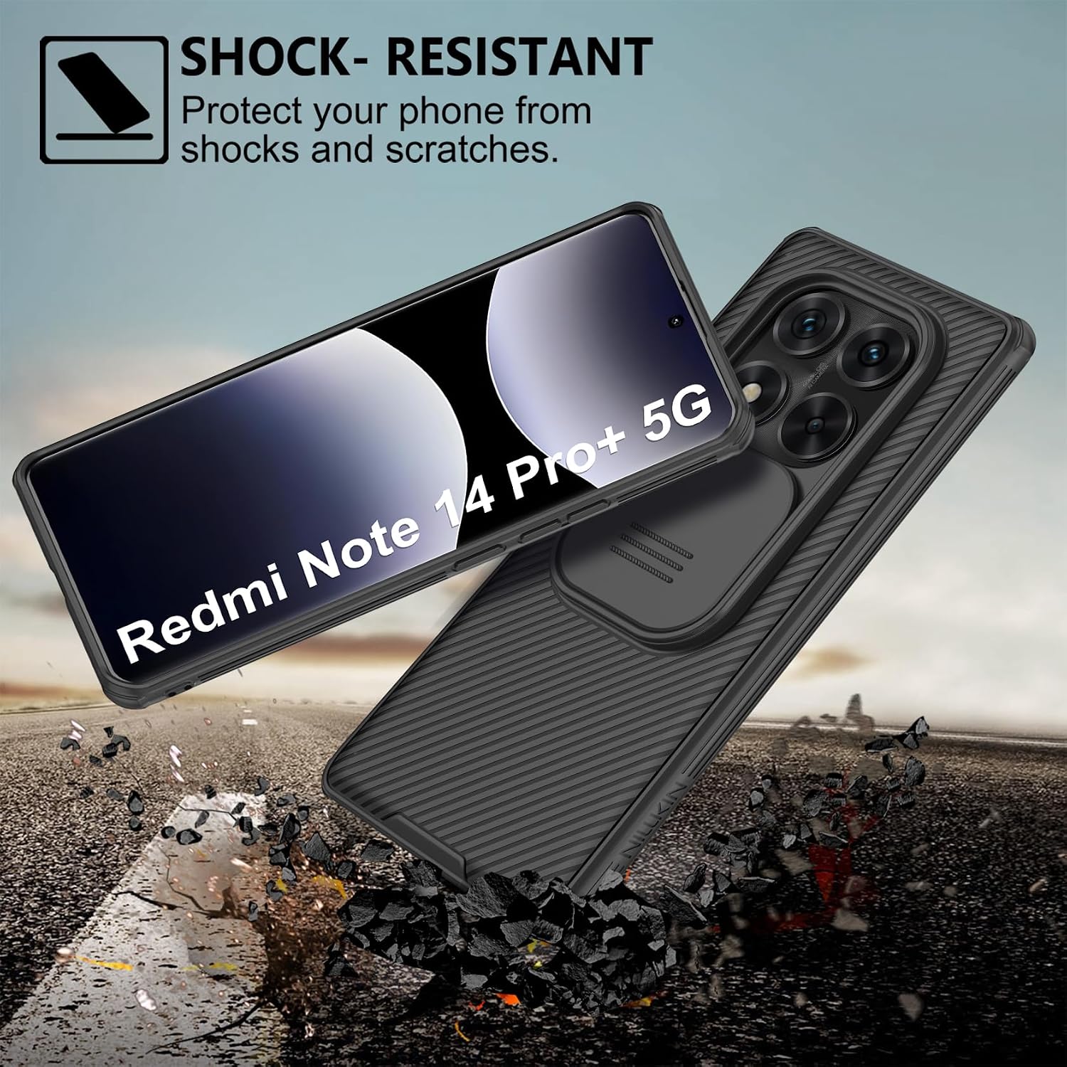 Detalle de AROYI Coque Redmi Note 14 Pro Plus