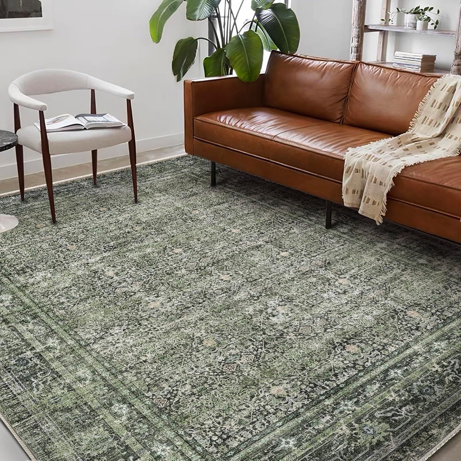 Thumbnail 1 de CHAMPLANT Washable Area Rug 9'x12'
