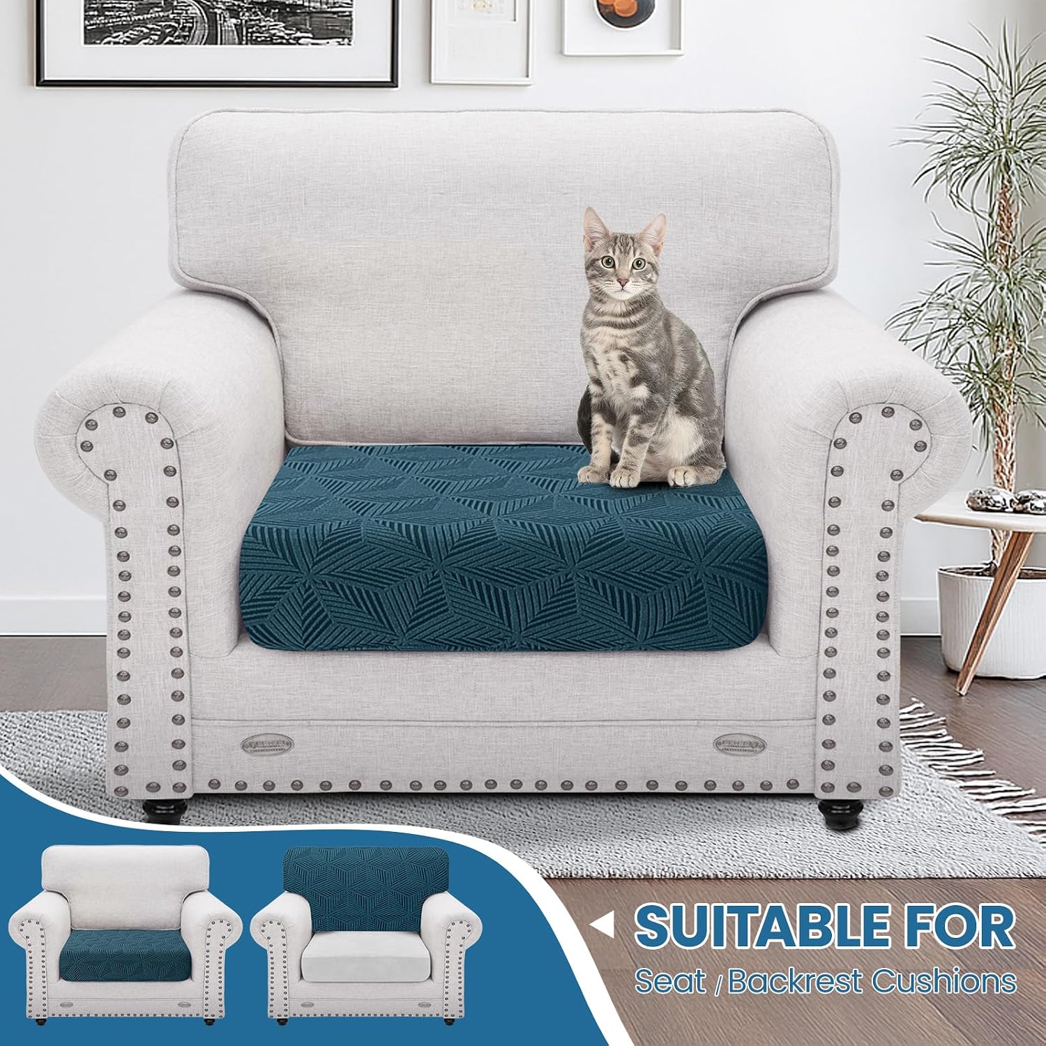 Detalle 2 de Ystyle Housse Canapé Extensible
