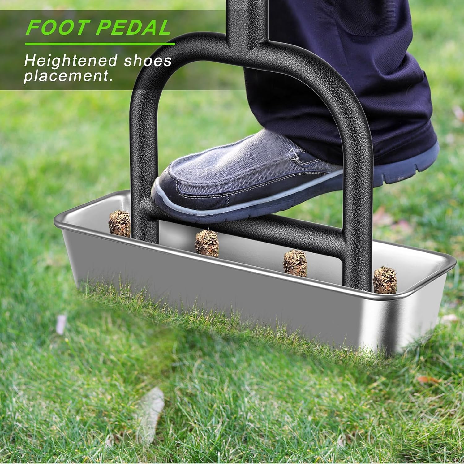 Thumbnail 5 de BeneLabel Lawn Aerator Hollow Tine 93cm