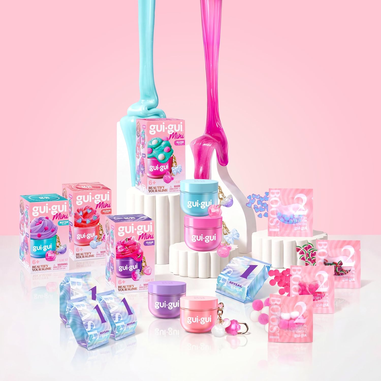 Thumbnail 1 de Gui Gui Mini Bundle Pack Slime Kit: Scented Slimes for Kids 6+ by Gui Gui
