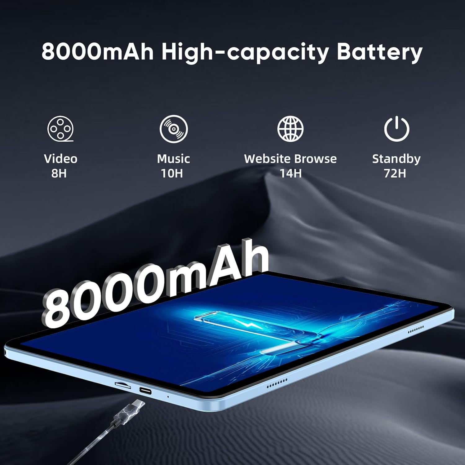 Thumbnail 5 de WXUNJA C5 11" Android 16 Tablet 128GB