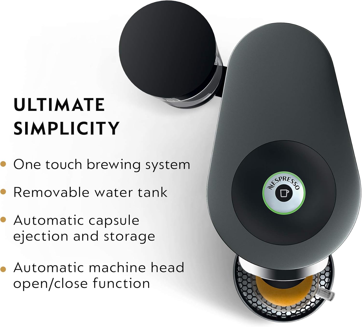 Thumbnail 3 de De’Longhi Nespresso Vertuo Plus Coffee & Espresso Maker (Titan)