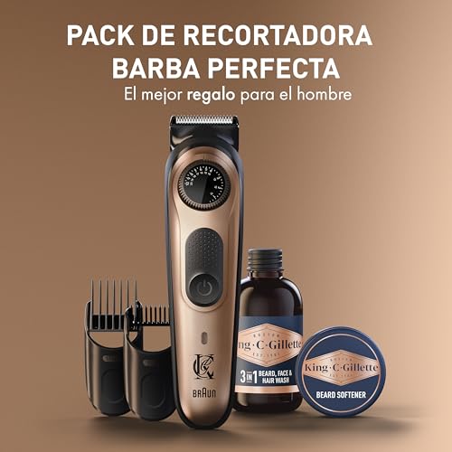 Detalle 2 de King C. Gillette Pack Recortadora Perfecta PRO con 40 longitudes