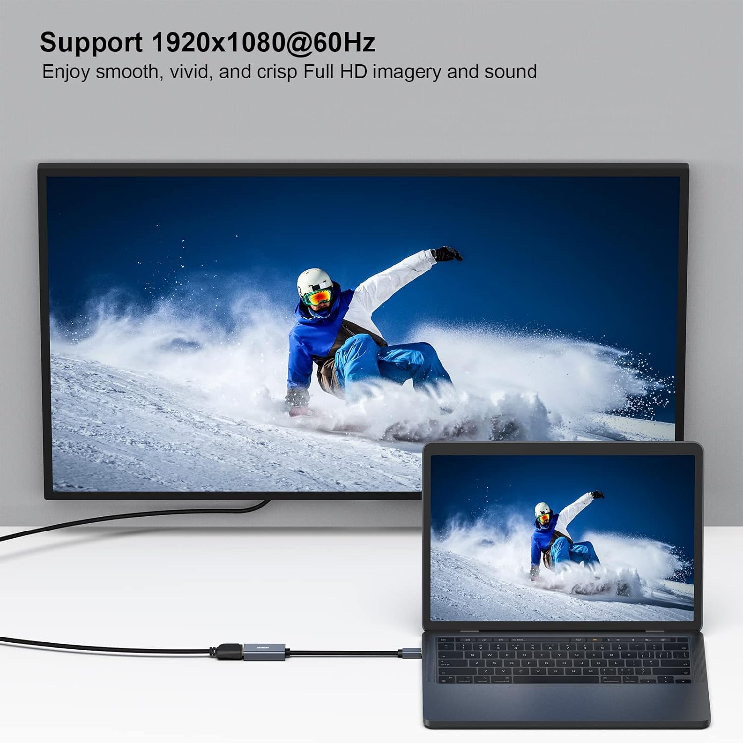 Thumbnail 5 de BENFEI Mini DisplayPort auf HDMI Adapter 4K