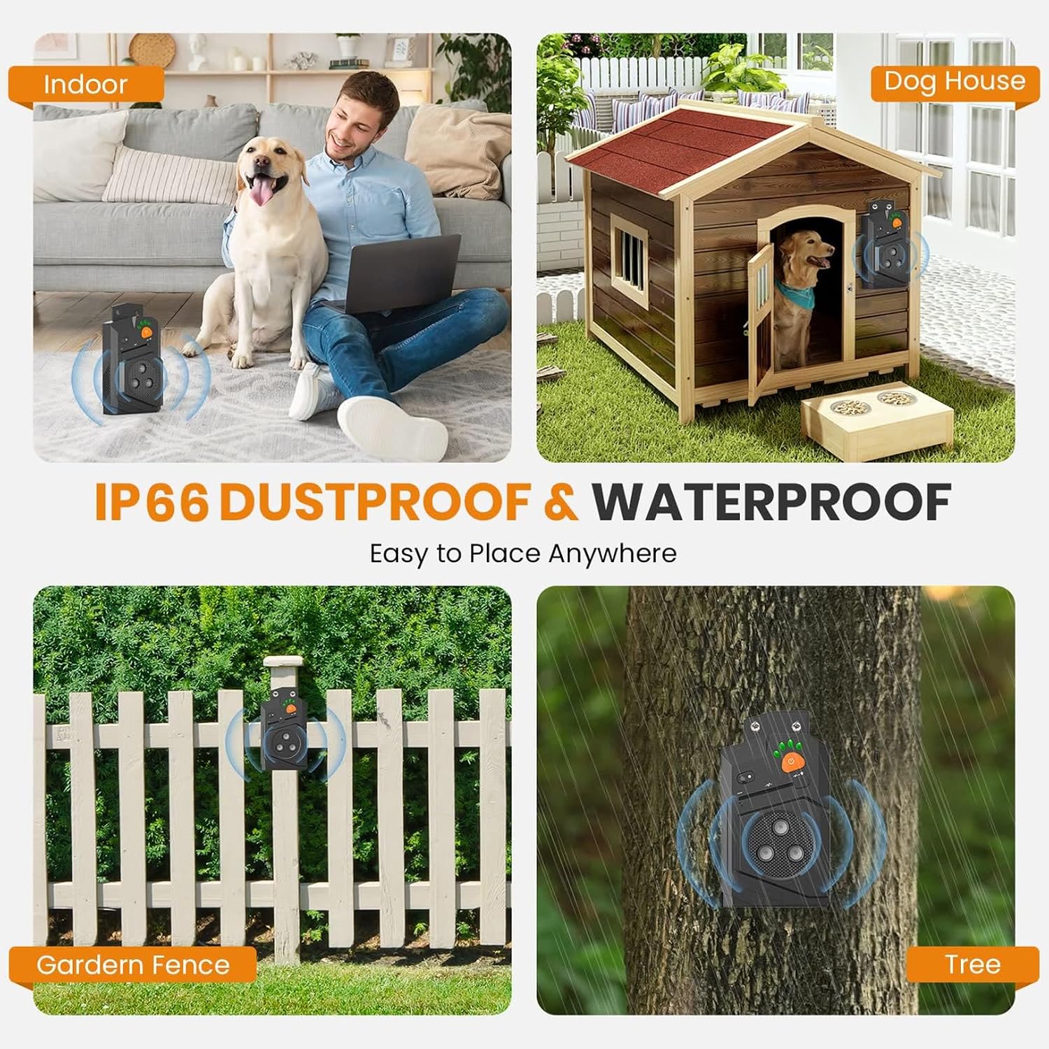 Detalle 2 de Honey Paws Anti Barking Device 15M range