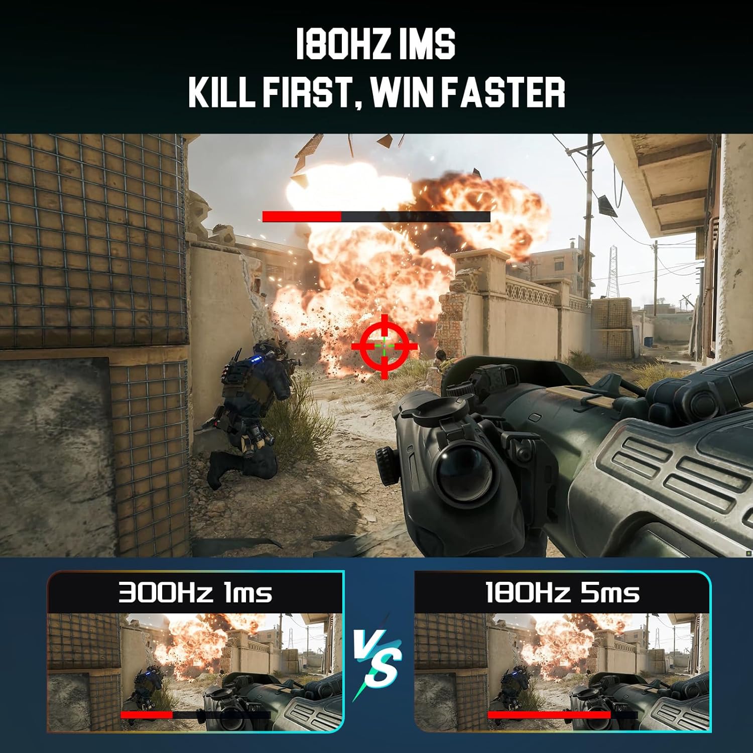 Thumbnail 2 de Minifire MFG25X1 Pro 24.5-inch 300Hz Full HD fast IPS gaming monitor