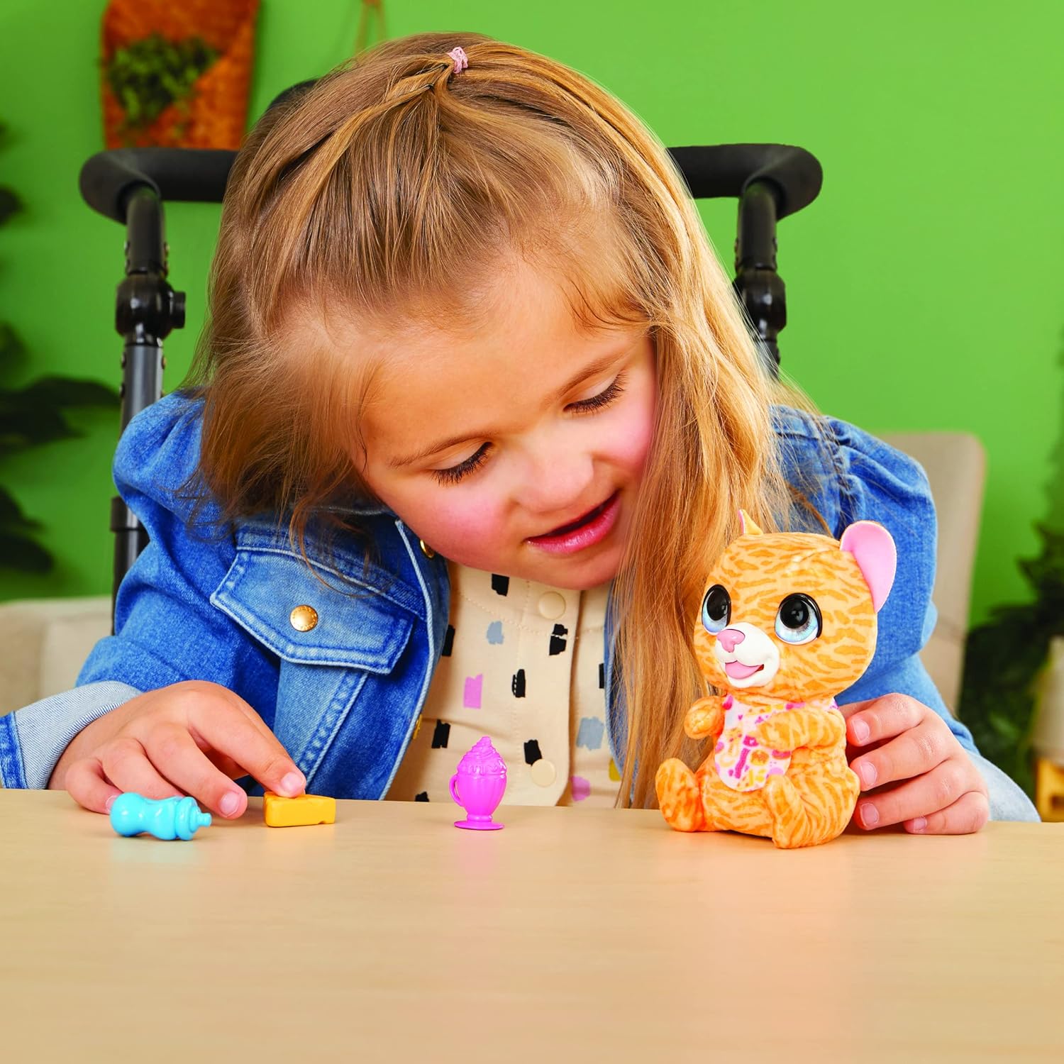 Thumbnail 6 de FurReal Newborns - Gattina, peluche animatronico interattivo per bambini 4+