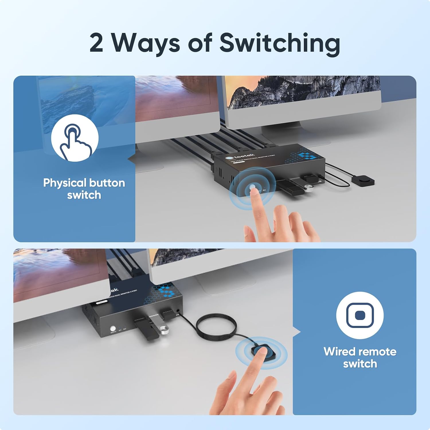Thumbnail 4 de HDMI KVM switch with 4K@60Hz