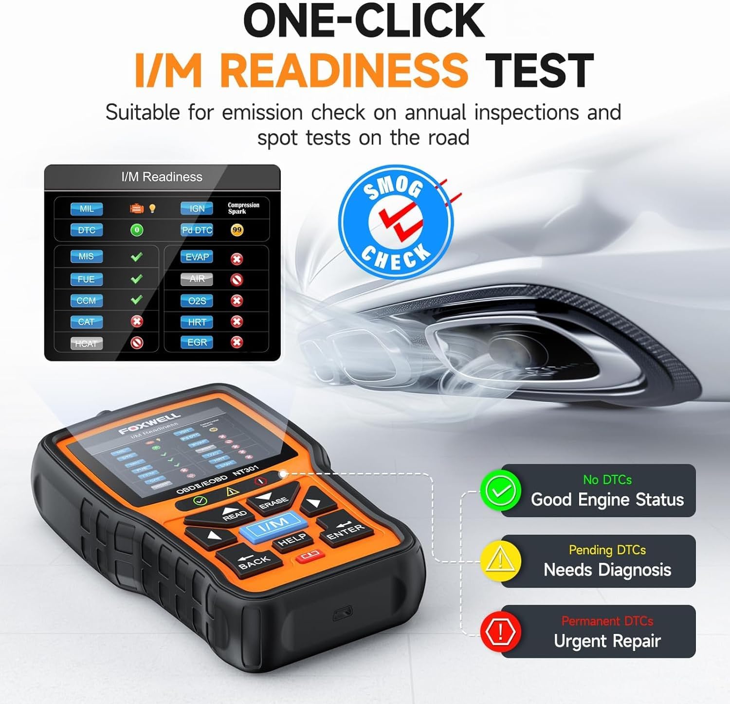 Thumbnail 3 de FOXWELL NT301 OBD2 Code Reader
