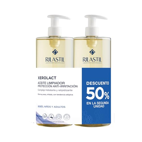 Rilastil Duplo Xerolact Aceite limpiador protector 2 x 1000 ml 🧴