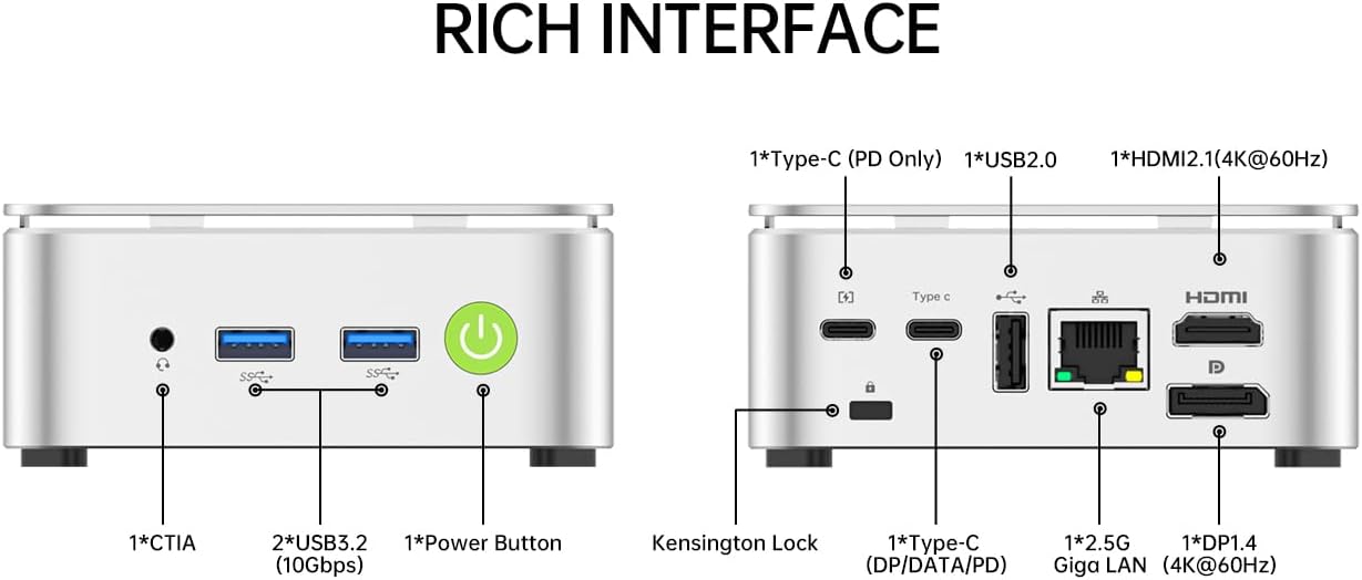 Thumbnail 3 de GMKtec Mini PC G10 with Ryzen 5 3500U: A compact, capable office and light‑gaming PC