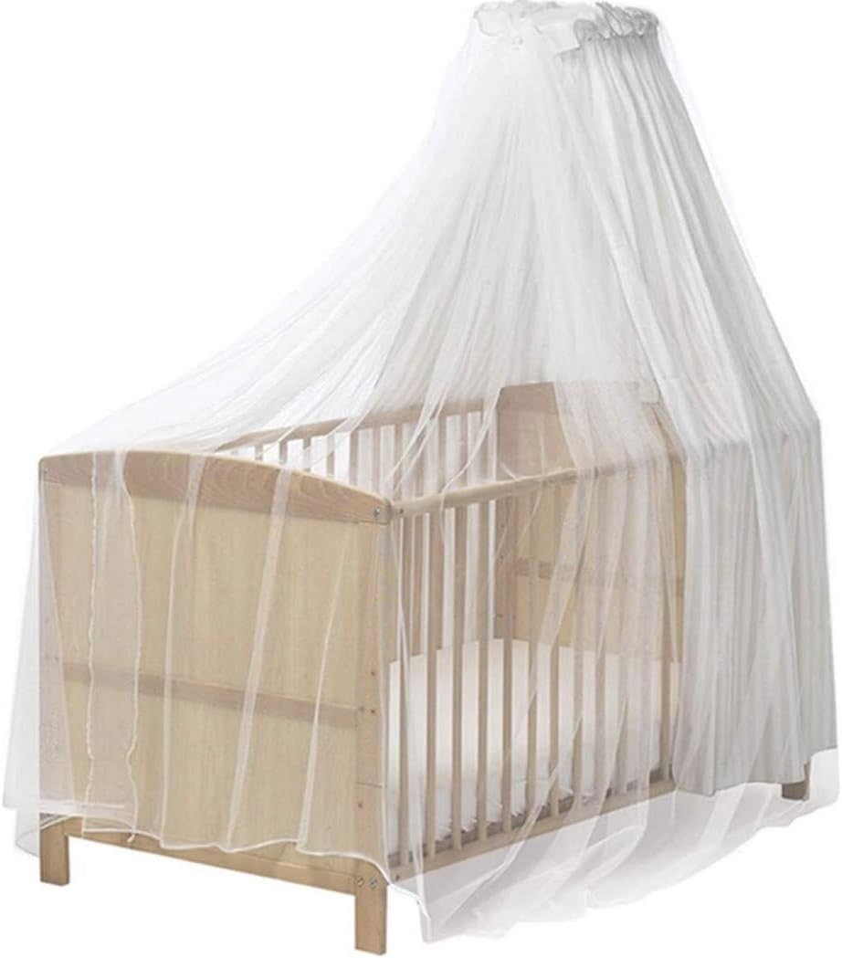 Detalle de Playshoes 601003 Zanzariera/baldacchino per culla Bianco: protezione elegante per il lettino del neonato