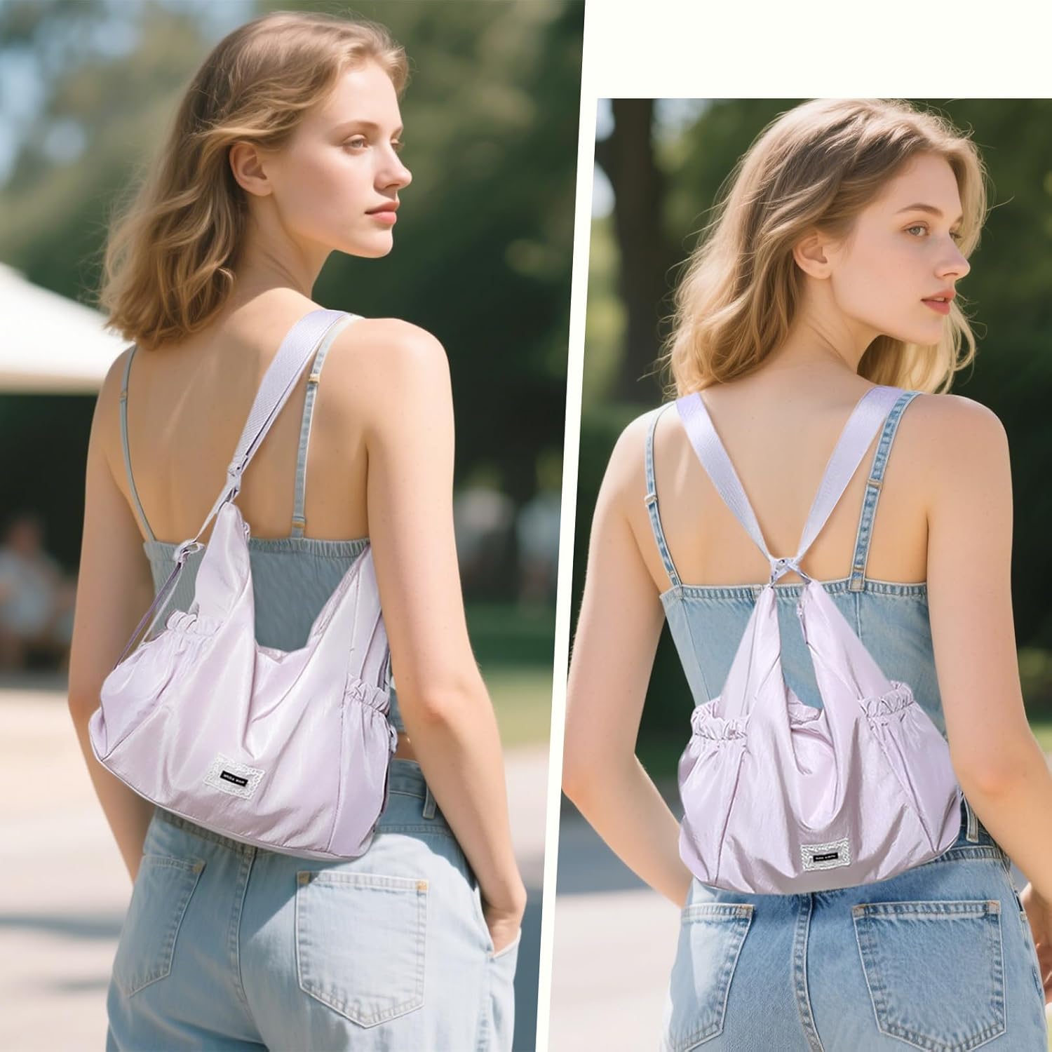 Thumbnail 1 de Mabecol Zaino 2 in 1 Borsa Donna