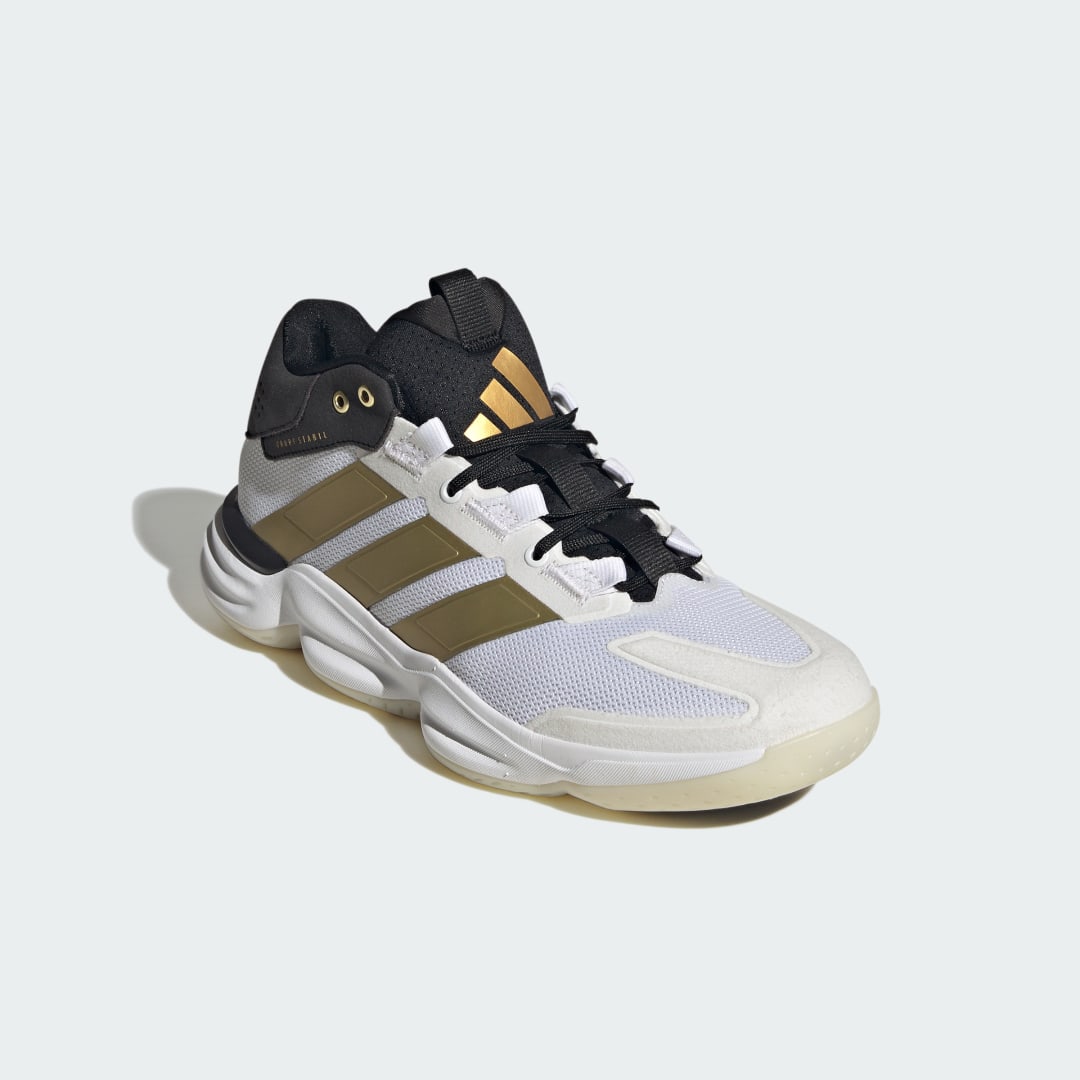 Detalle 2 de Zapatilla Court Stabil Indoor Adidas — estabilidad y rendimiento para canchas indoor