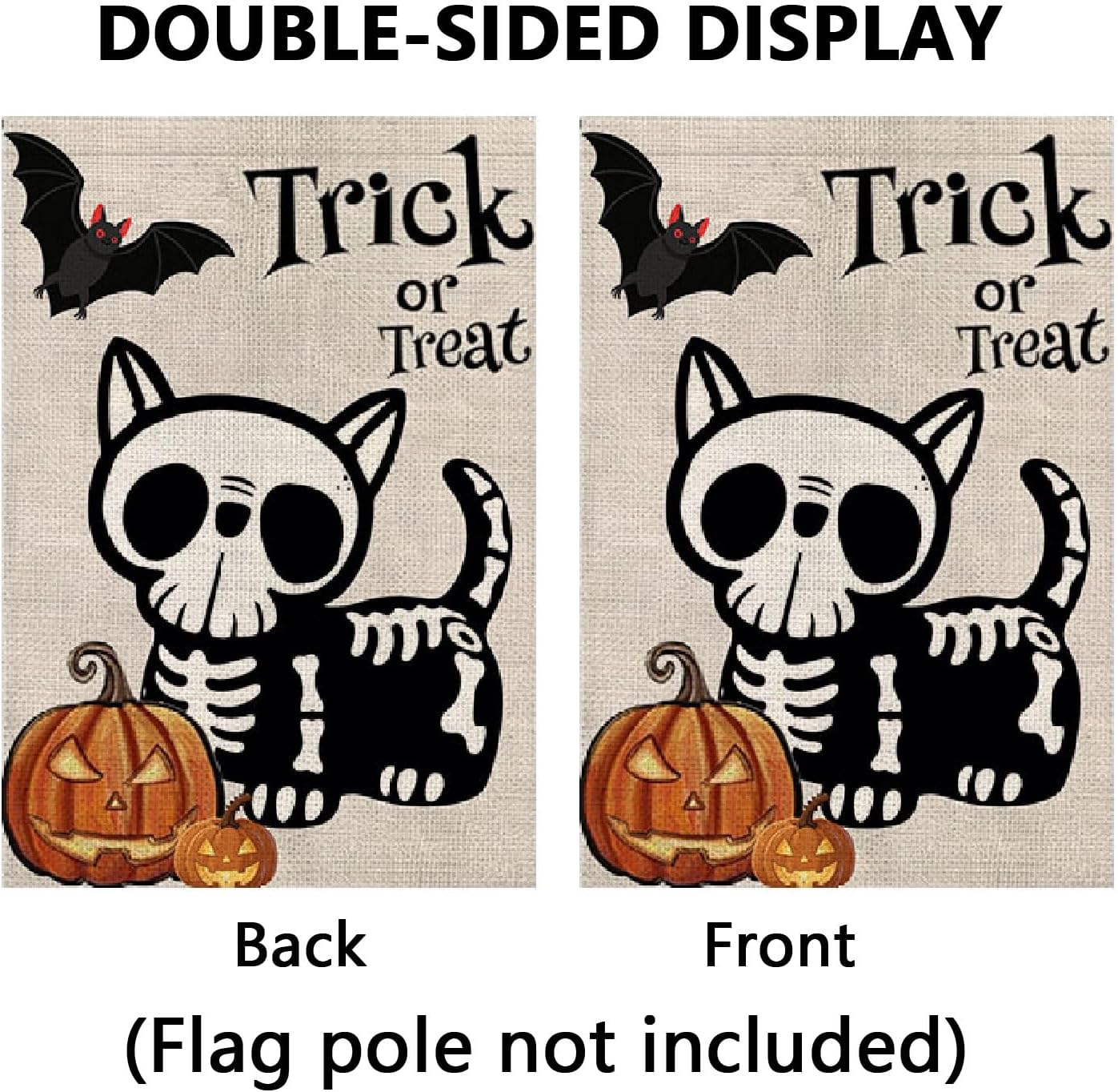 Detalle 1 de Halloween Garden Flag 12 x 18 Inch