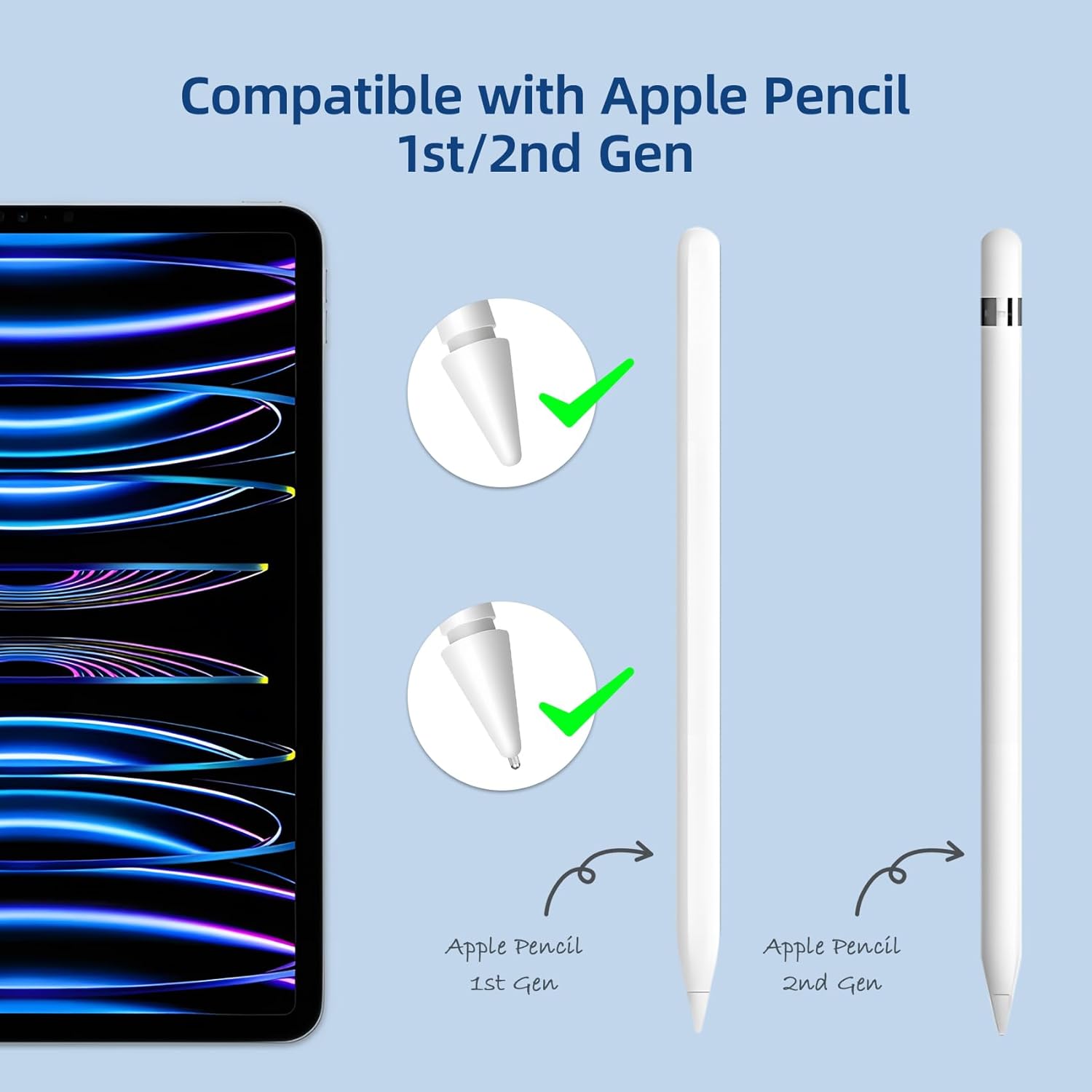 Detalle 2 de Punte per Apple Pencil 2, 0,78 mm