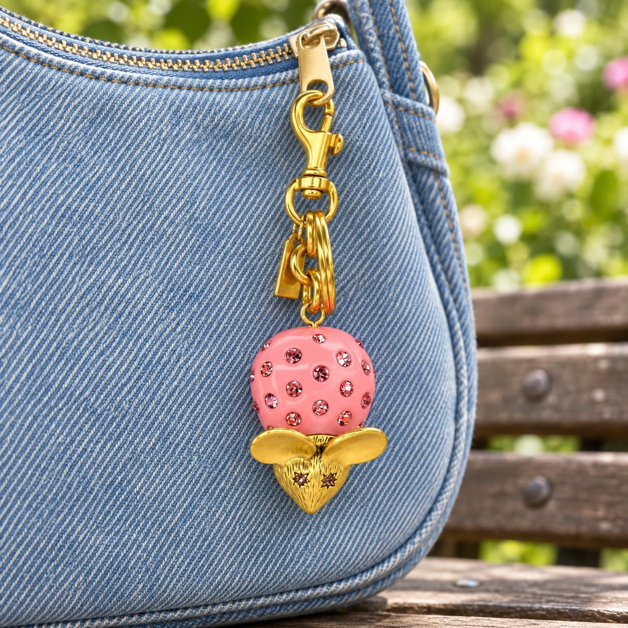 Thumbnail 3 de SOPKTA Gold Bag Charm Chain for Handbags, Totes, and Backpacks
