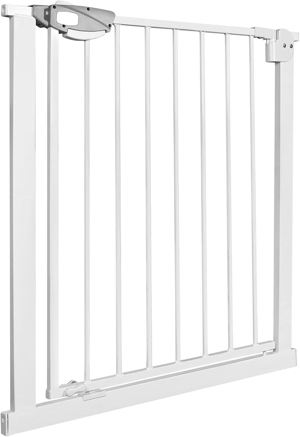 Detalle de UISEBRT Türschutzgitter Ohne Bohren – 75–85 cm Breite, Auto-Close, Weiß