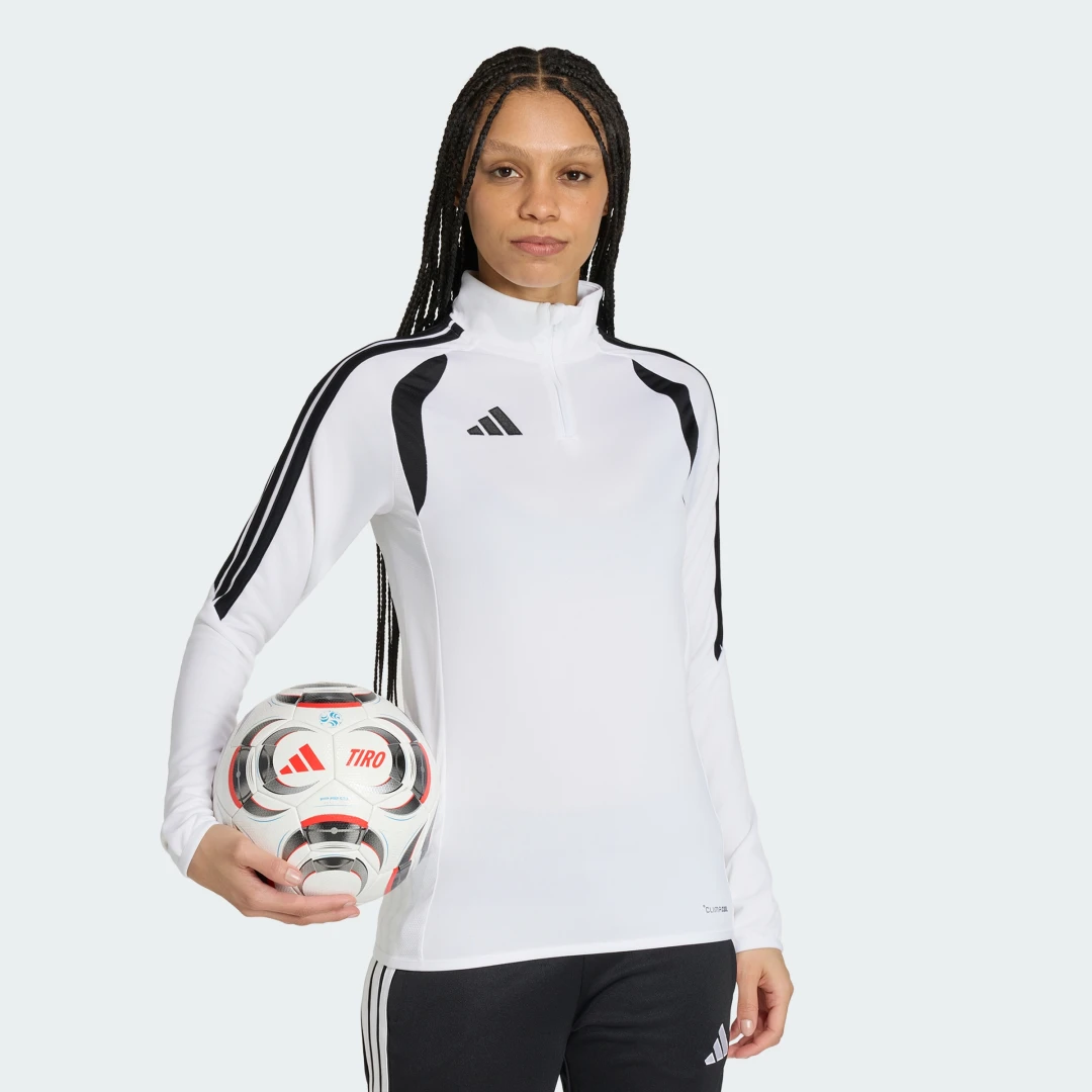 Adidas Tiro26 League, camiseta de entrenamiento de manga larga blanca