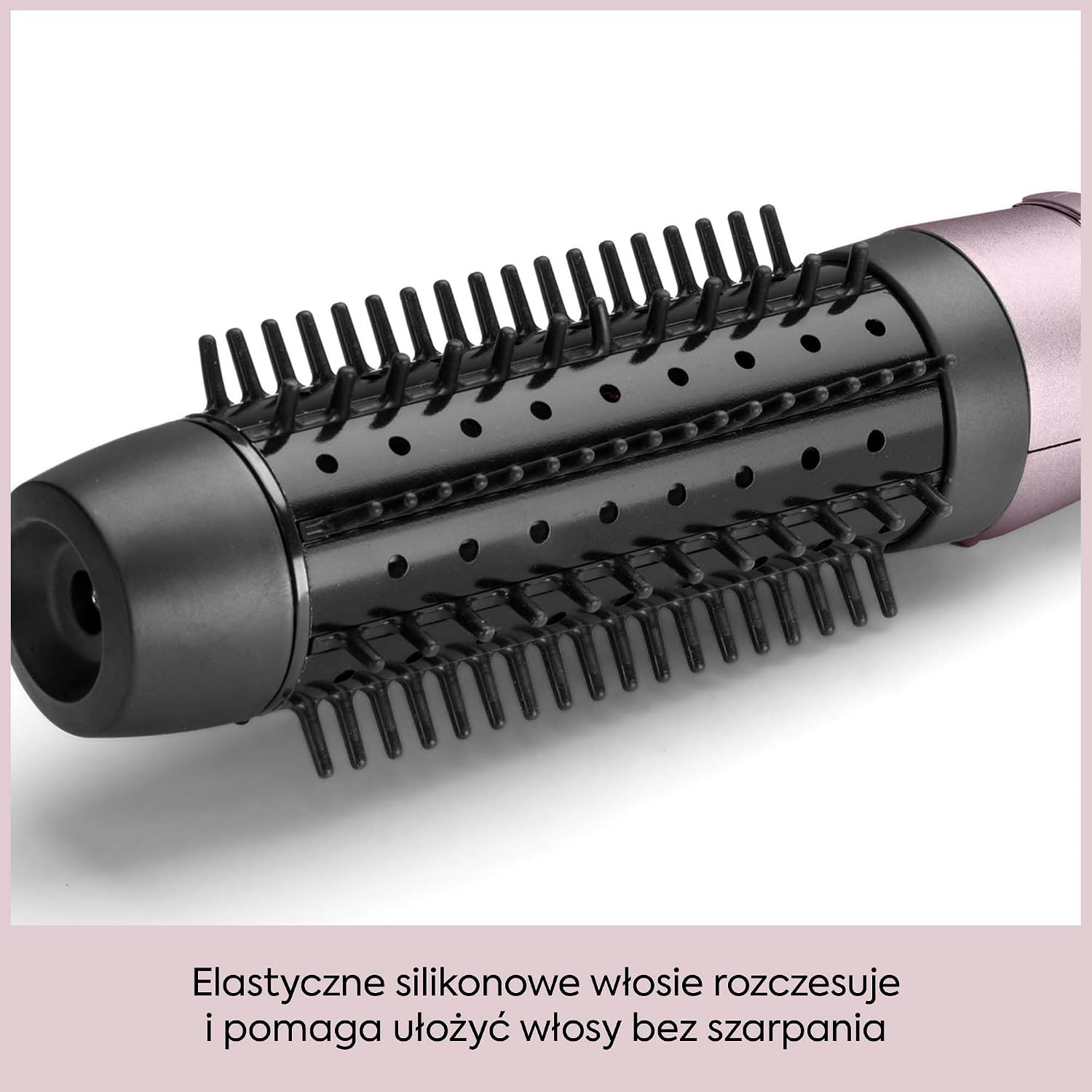 Detalle de BaByliss HSB500E Smooth Hot Brush – szczotka obrotowa 42 mm z jonizacją