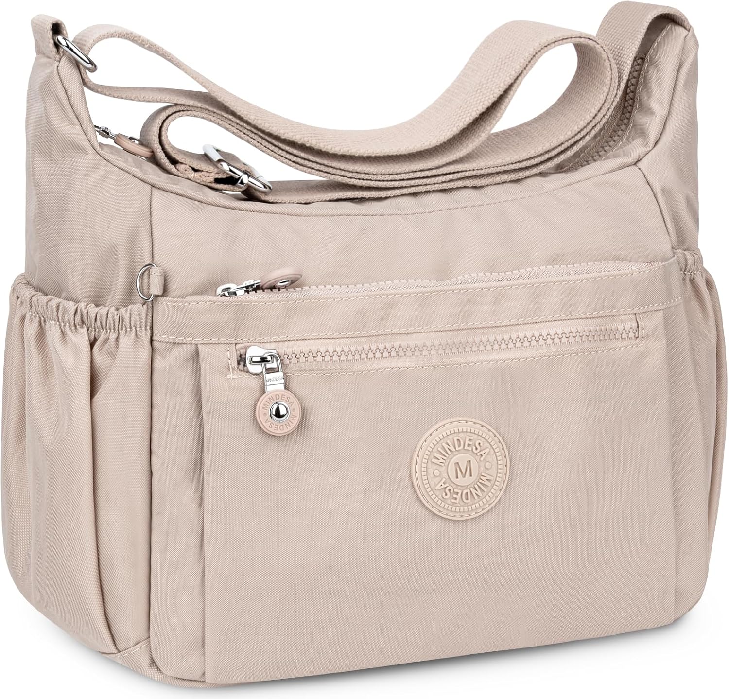 Thumbnail 6 de WACCET große Umhängetasche für Damen – wasserdichtes Nylon, 9 Fächer & verstellbarer breiter Schultergurt