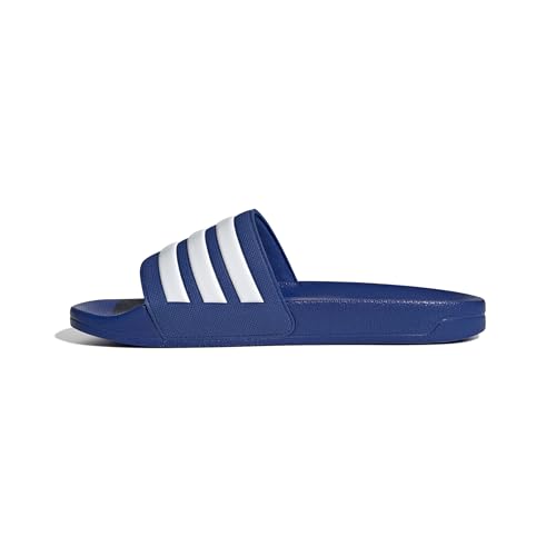 Detalle de adidas Adilette Comfort Slides – Zuecos Unisex Royal Blue/Cloud White, 39 EU