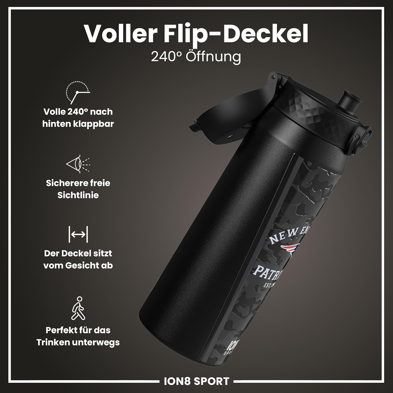 Detalle 2 de ion8 NFL Trinkflasche 750 ml đ„€