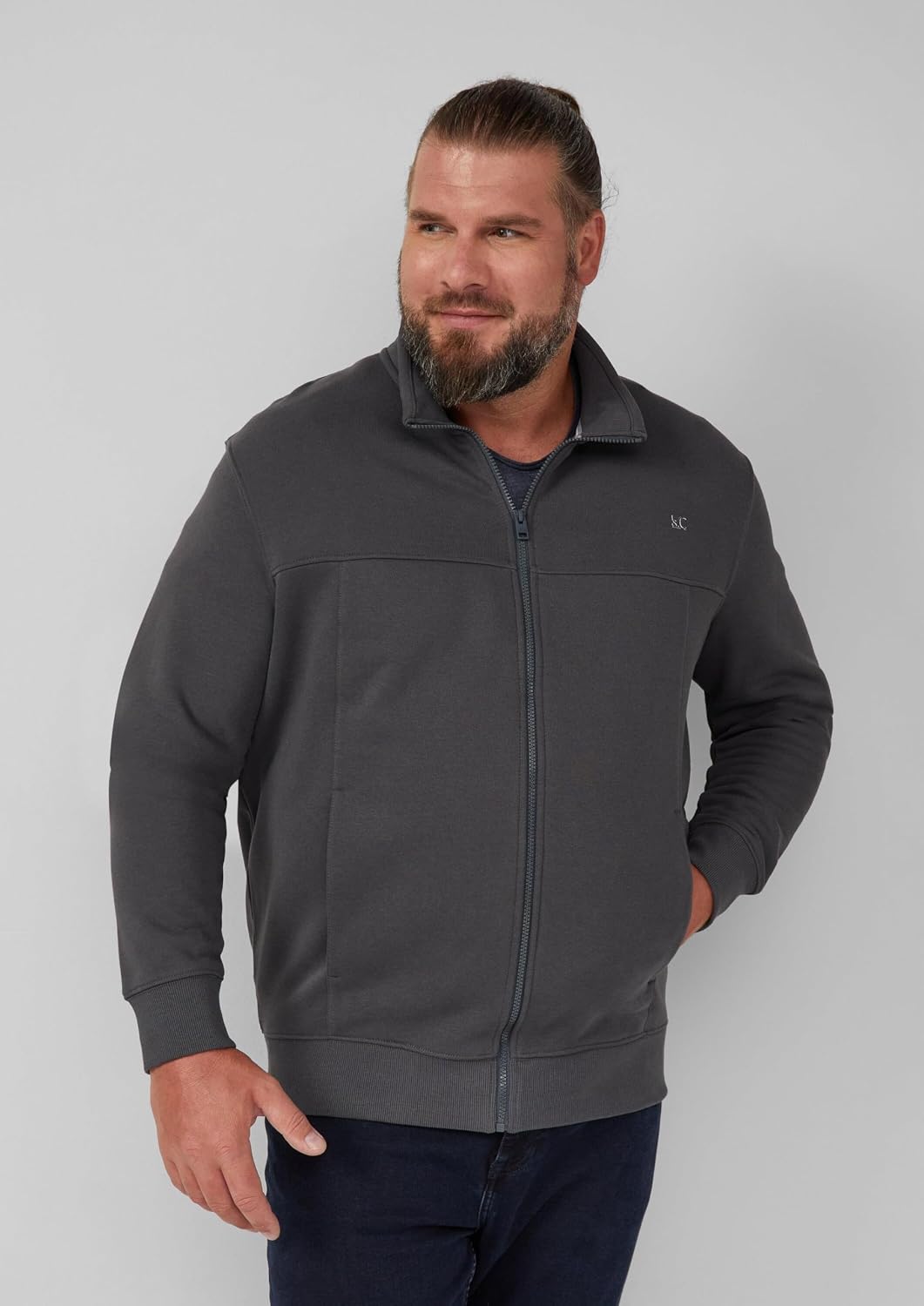 Thumbnail 2 de s.Oliver Sweatjacke Stehkragen