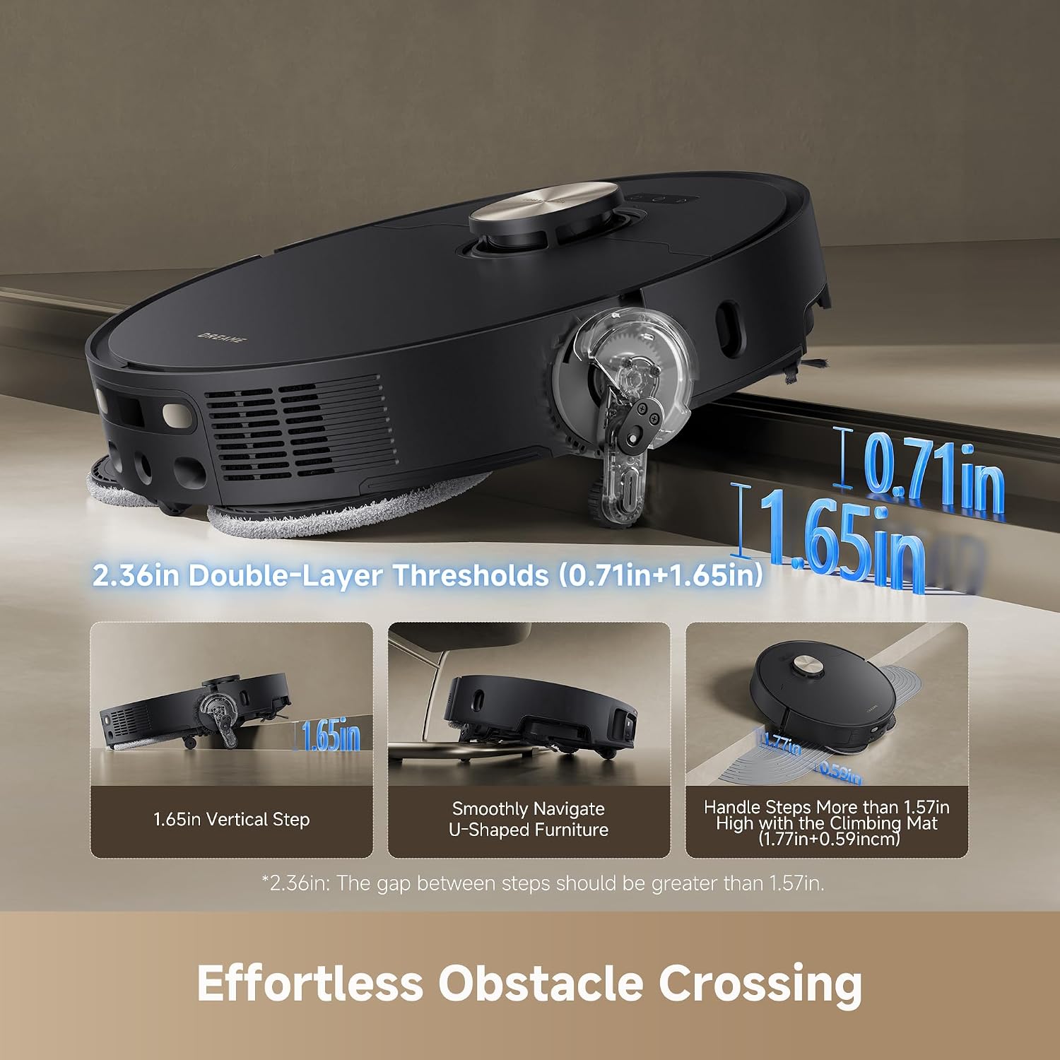 Detalle 2 de DREAME L50 Ultra Robot Vacuum Mop
