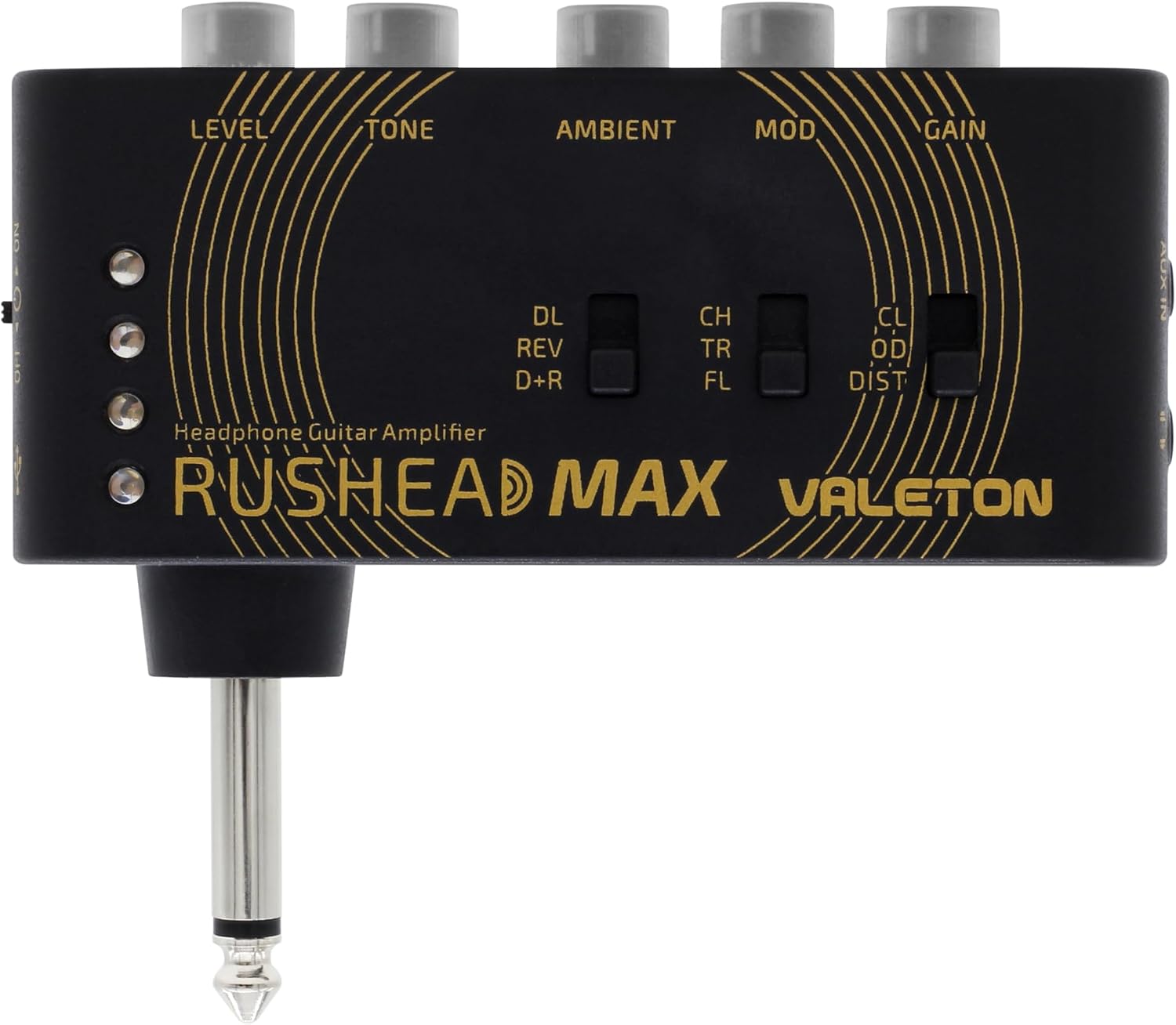 Detalle 2 de Valeton Rushead Max RH-100 Guitar Micro Amplifier with Amp Models and Effects