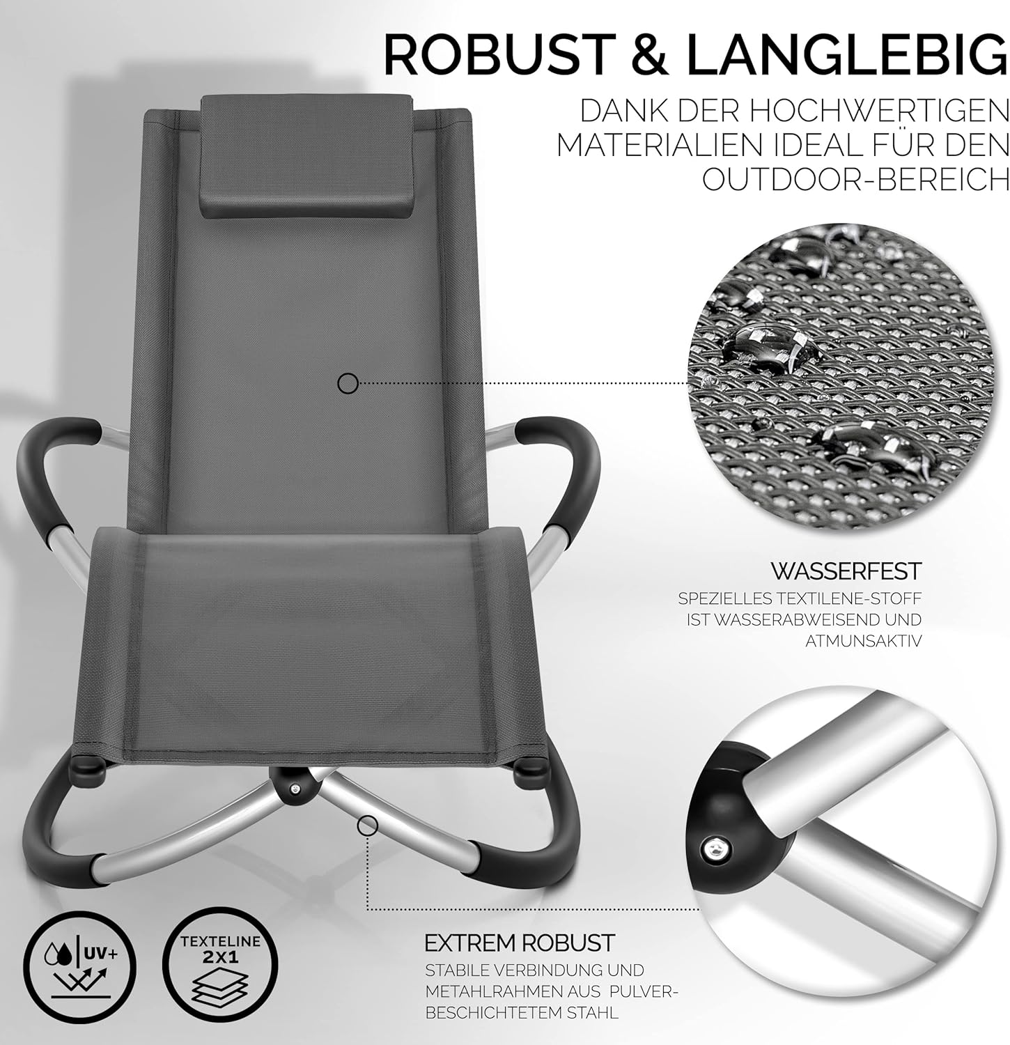 Thumbnail 5 de tillvex Chaise Longue Jardin 180 kg