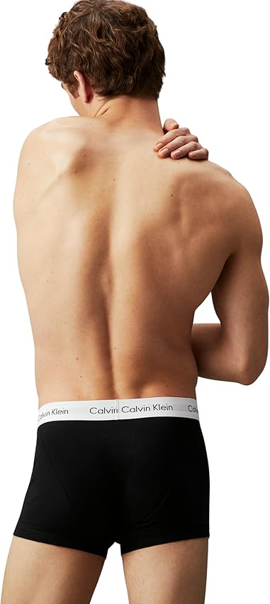 Detalle de Calvin Klein Calzoncillos bóxer Trunks pack 3, talla M