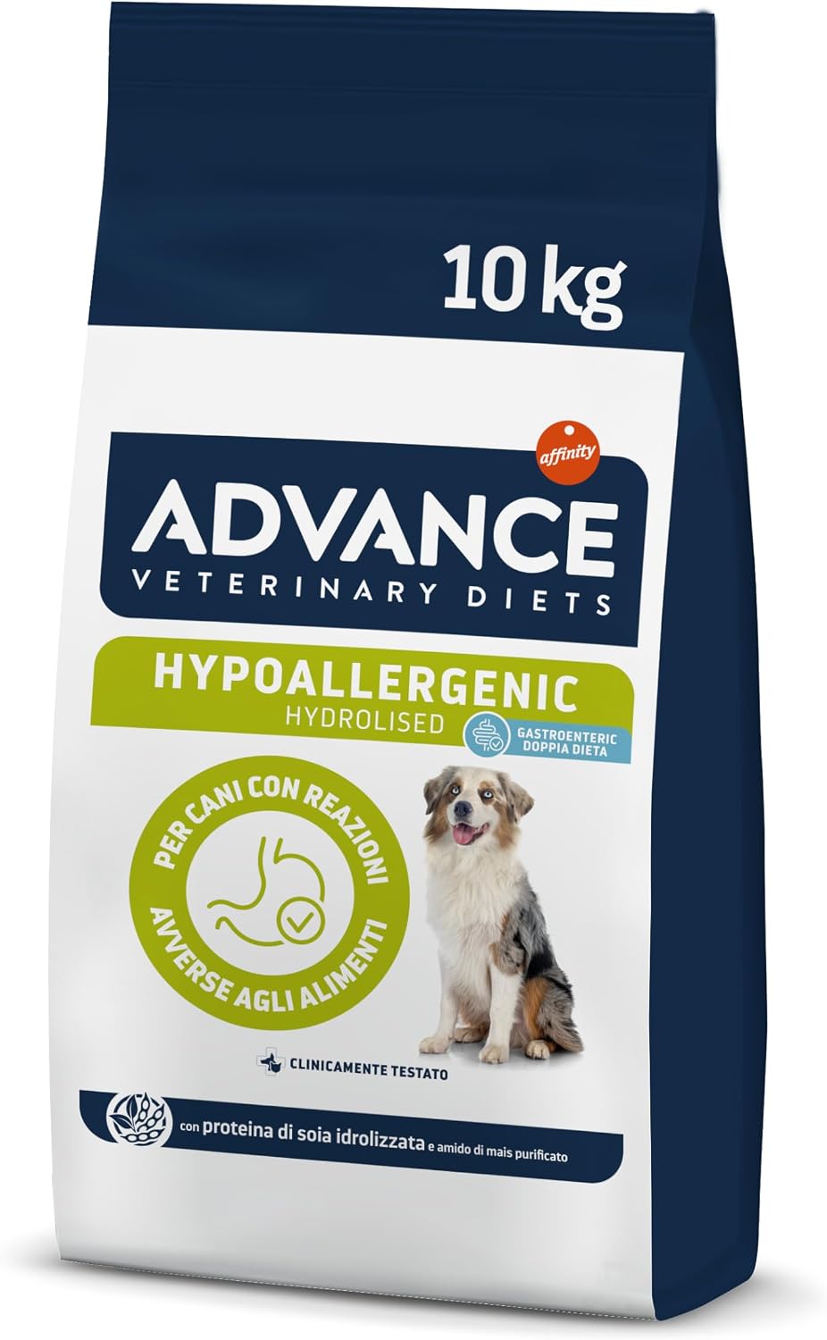 Detalle de Advance Veterinary Diets Hypoallergenic Crocchette da 10 kg per Cani con Reazioni Avverse agli Alimenti