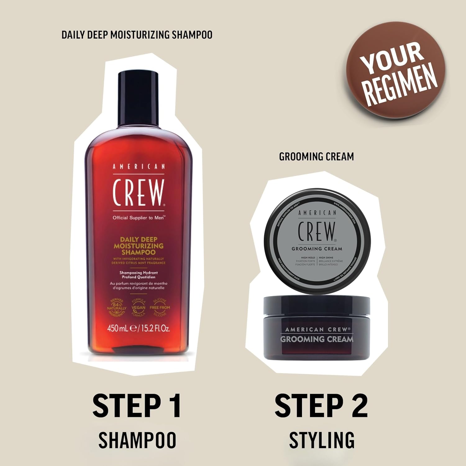 Thumbnail 5 de American Crew Grooming Cream 85g