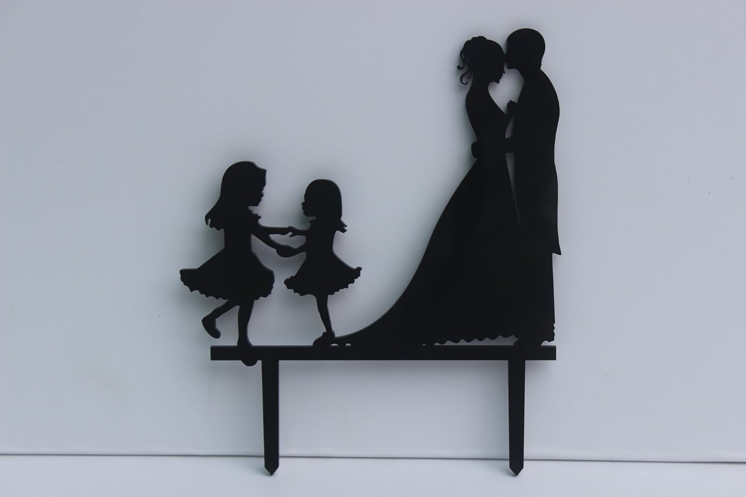 Meijiafei Acrylic Wedding Cake Topper
