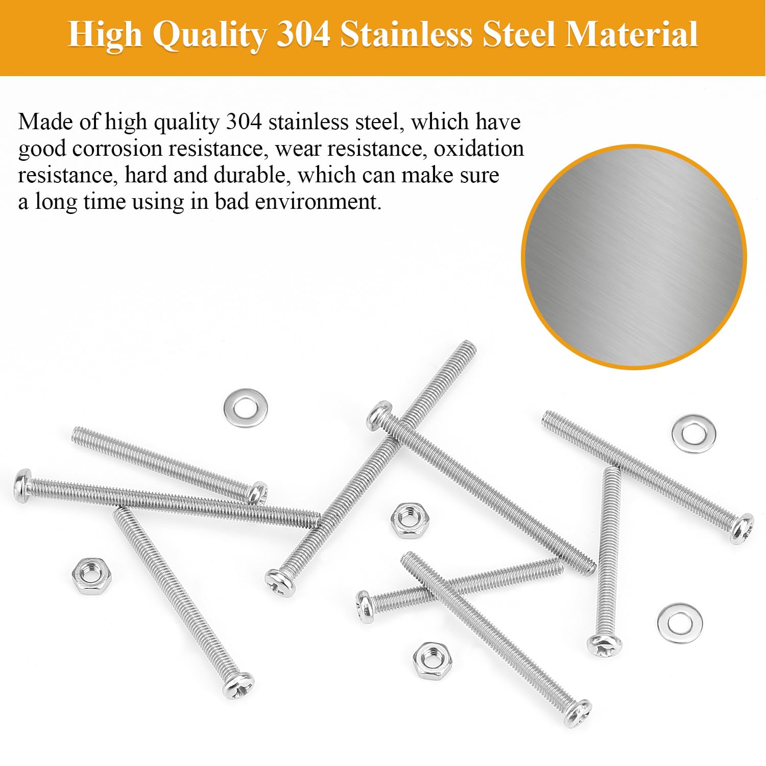 Thumbnail 6 de Sutemribor Button Head Socket Cap Screws M3 x 12mm