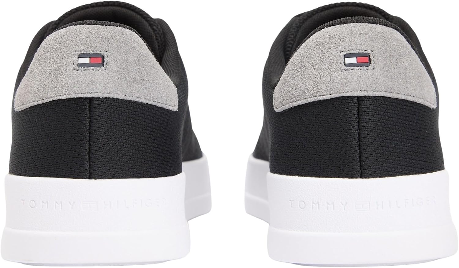 Detalle 2 de Tommy Hilfiger Men's TH Court Knit Low Top: a practical, stylish everyday trainer