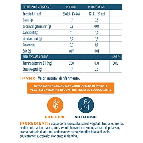 Detalle de Danacol Plus + Integratore Alimentare – 30 stick da 15 ml per ridurre il colesterolo