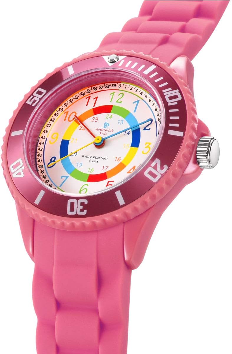 Thumbnail 2 de Alienwork Kids Montre Pédagogique – Apprendre l’Heure, Résistante 5 ATM