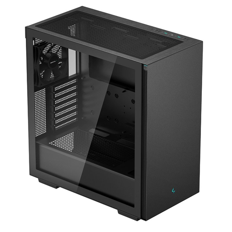 Detalle 2 de DeepCool CH510 Cristal Templado USB 3.0 Negra: caja ATX media torre con espacio y rendimiento