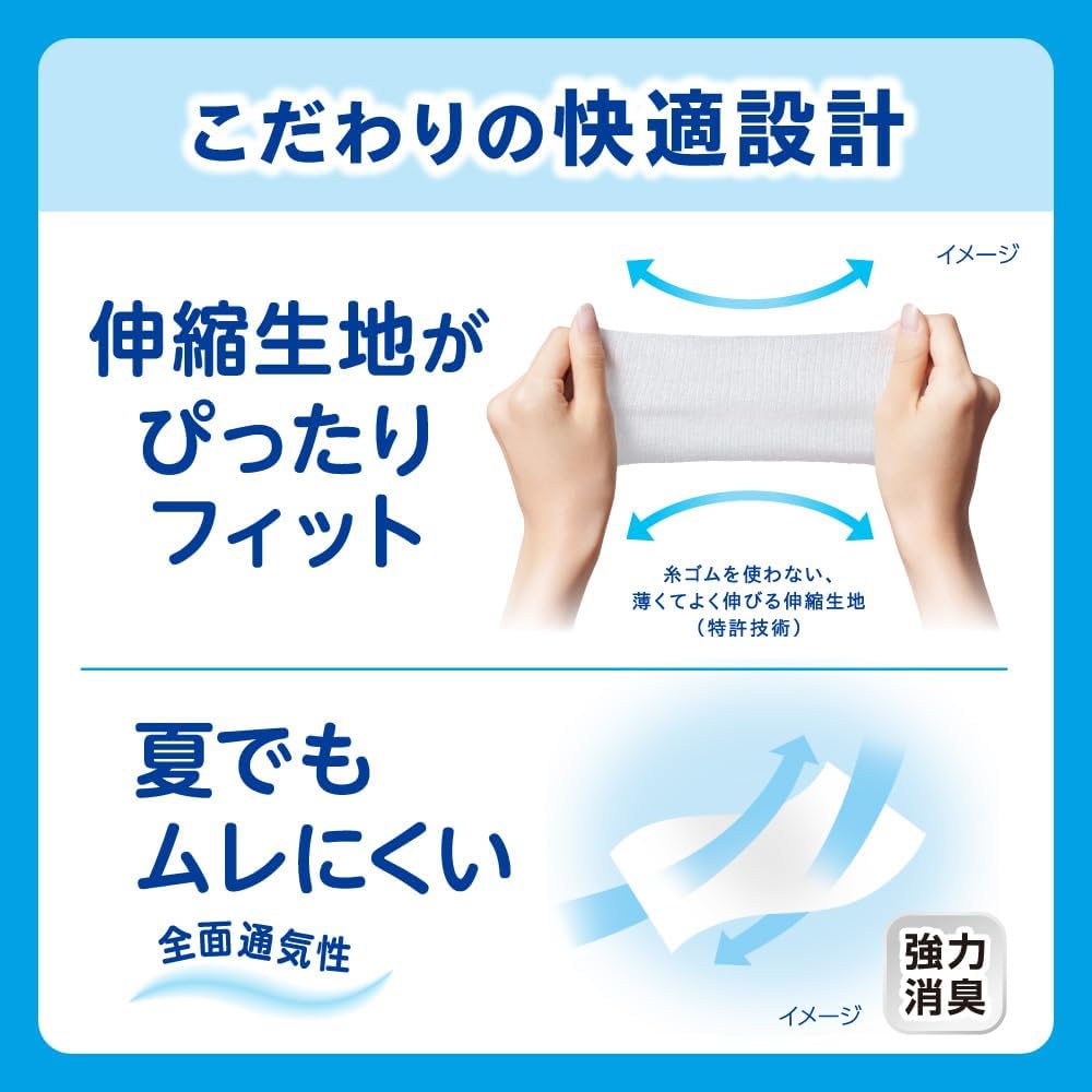 Detalle 2 de リリーフ まるで下着 パンツタイプ大人用おむつ 2回分吸収・ピンク・M~L 28枚