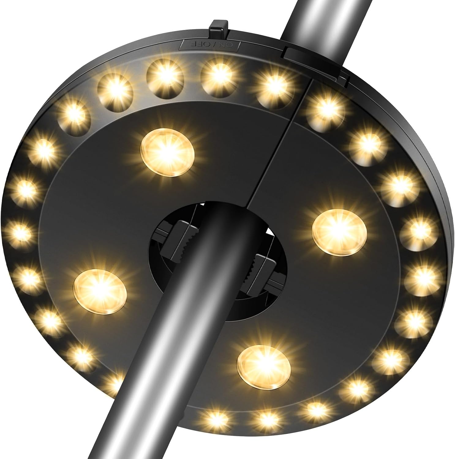 Detalle de Luce per Ombrellone HELESIN: 28 LED, 200 Lumen, 3 modalità, wireless, 4 AA