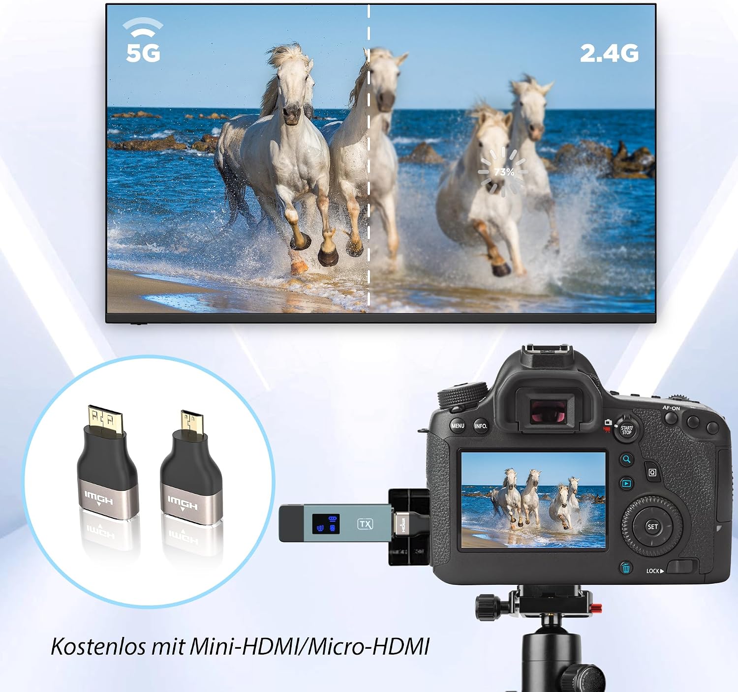 Thumbnail 6 de HDMI Wireless Transmitter 30 m Verbindung
