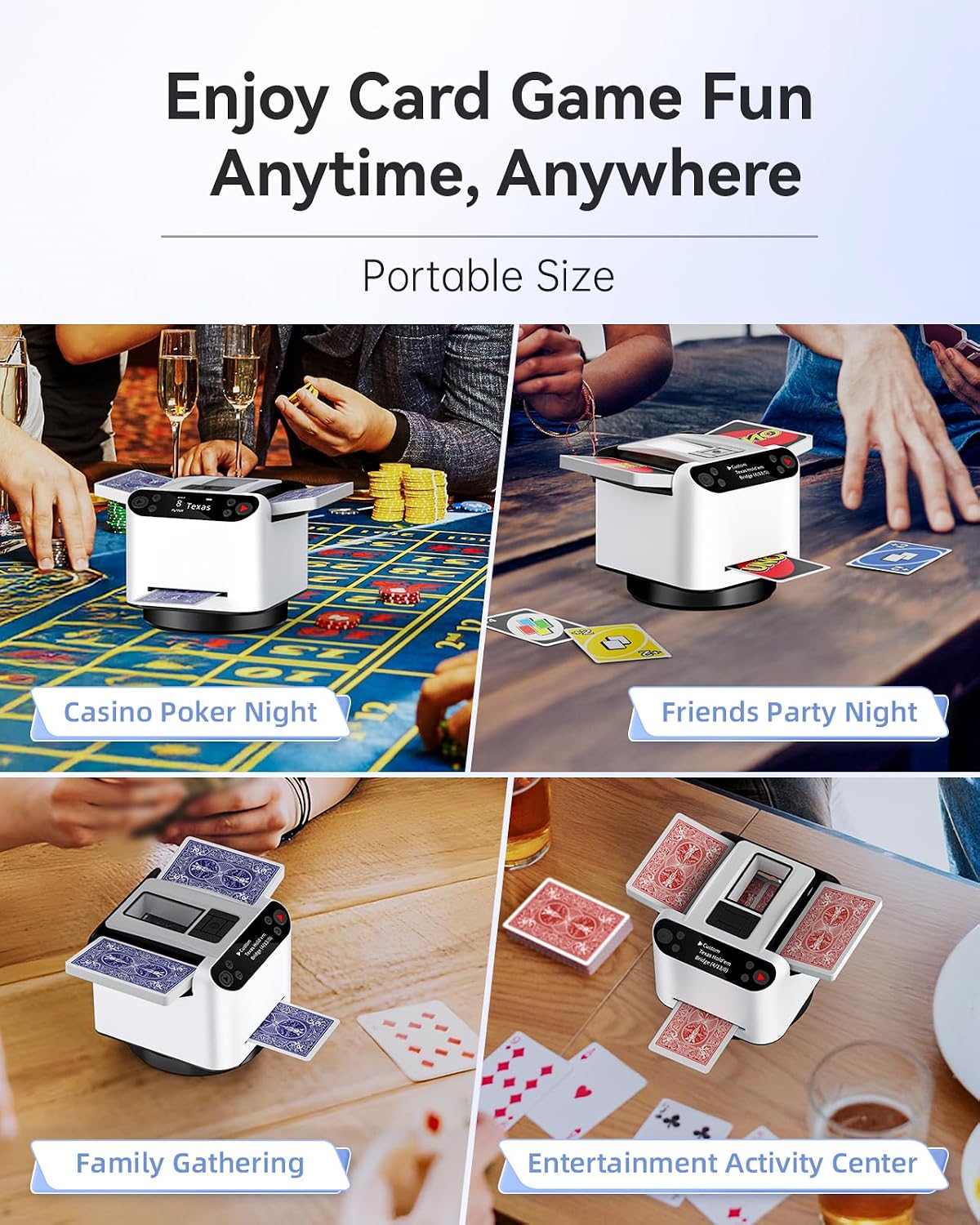 Thumbnail 6 de XPAW Automatic Card Shuffler 5000mAh 🔄📇