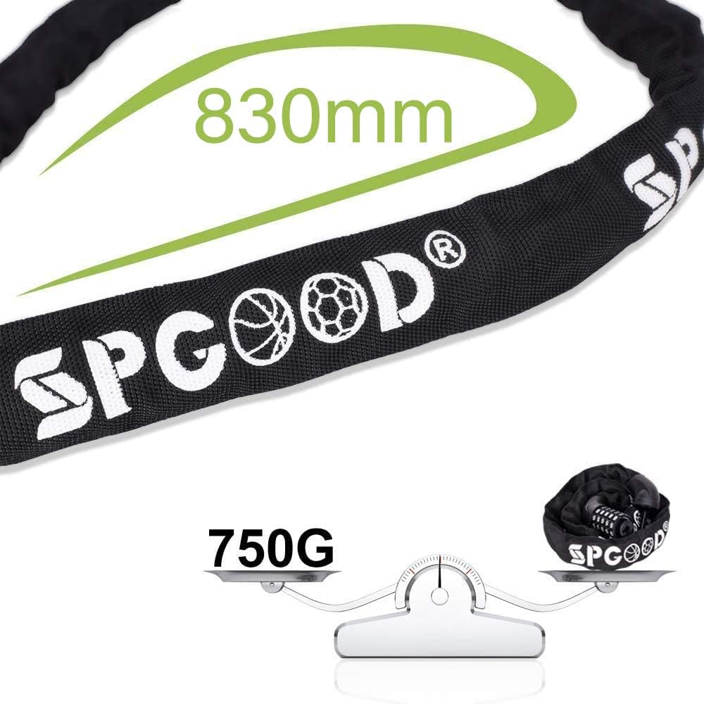 Detalle 2 de SPGOOD 830mm Bike Chain Lock with 5-digit code ๐