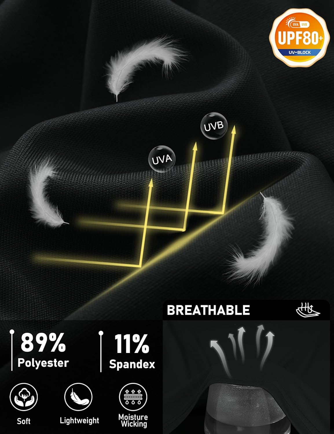 Thumbnail 4 de TACVASEN Quick Dry Tank Top UPF 50+