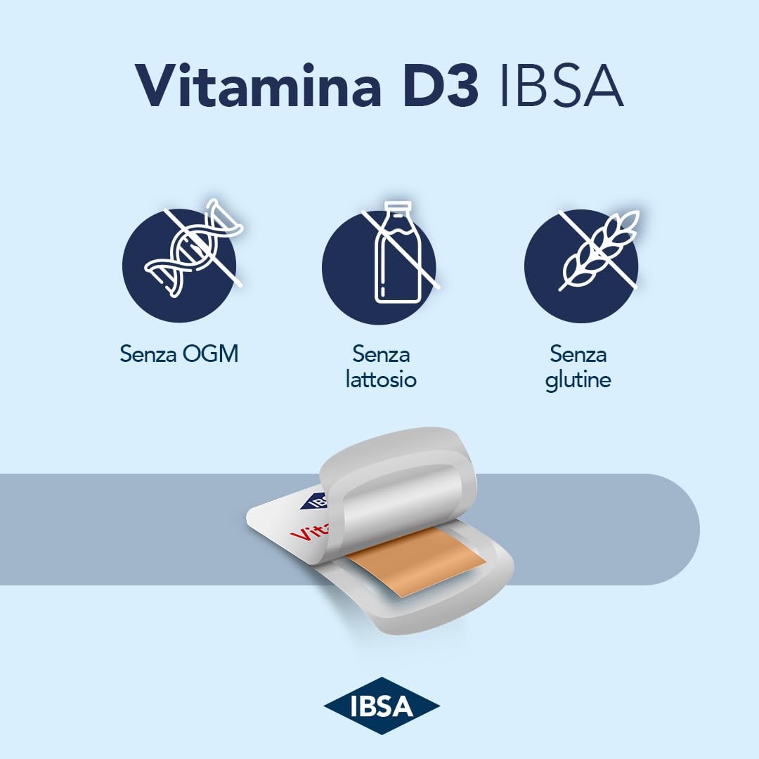 Thumbnail 2 de Vitamina D3 IBSA 2000 UI – Film Orodispersibili: supporto daily per ossa e sistema immunitario