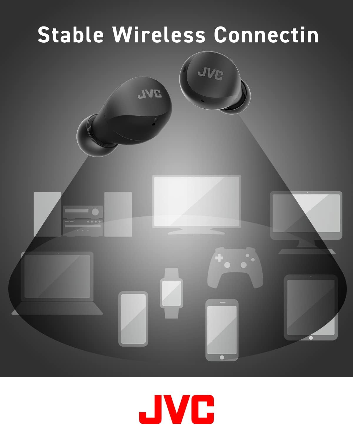 Thumbnail 6 de JVC HA-Z66T-B Gumy Mini True Wireless Earbuds: compact design, 23‑hour playback and IPX4